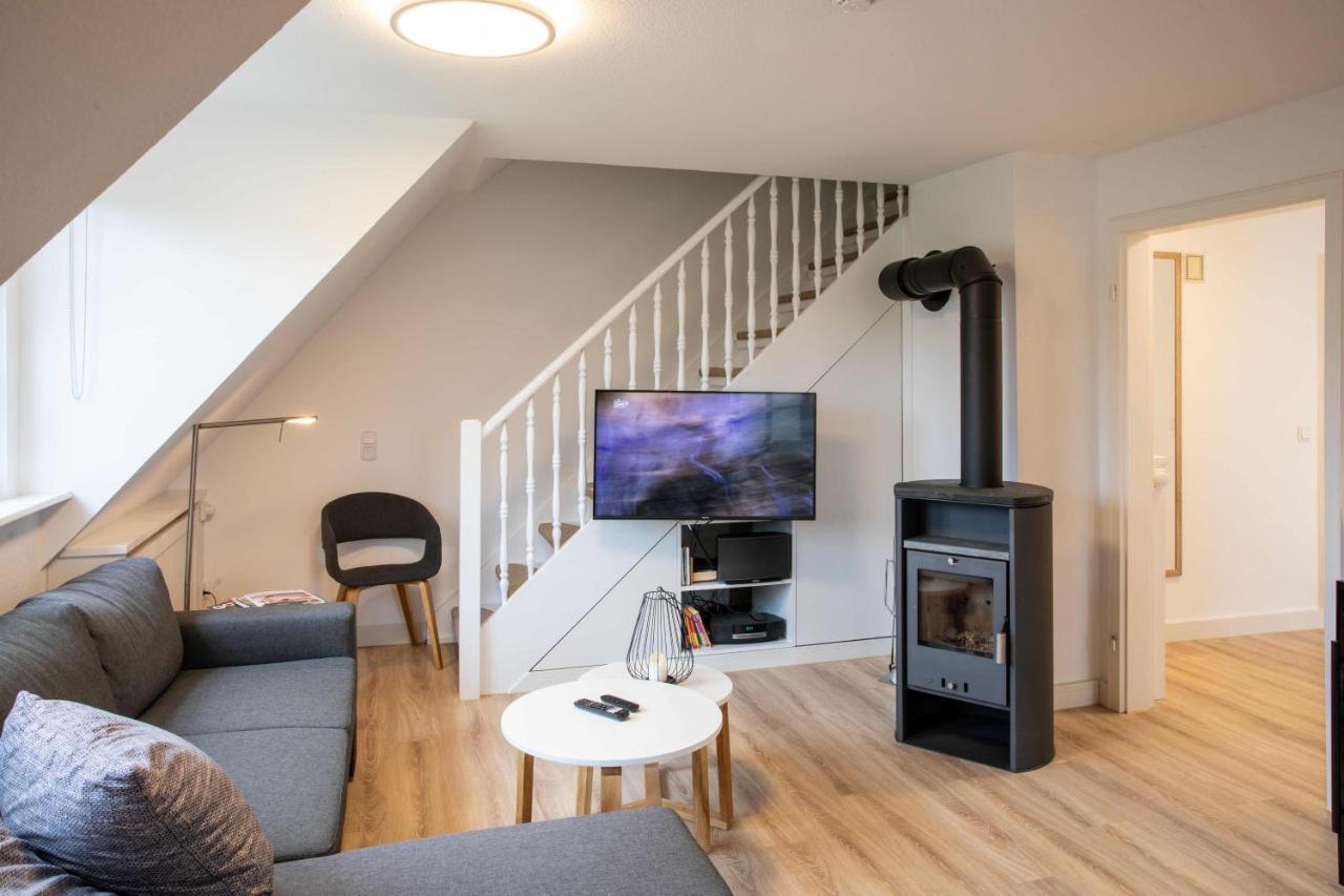 Ferienwohnung Wrixumer Marsch Bagian luar foto